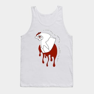 i could never be vegetarian: part i Tank Top